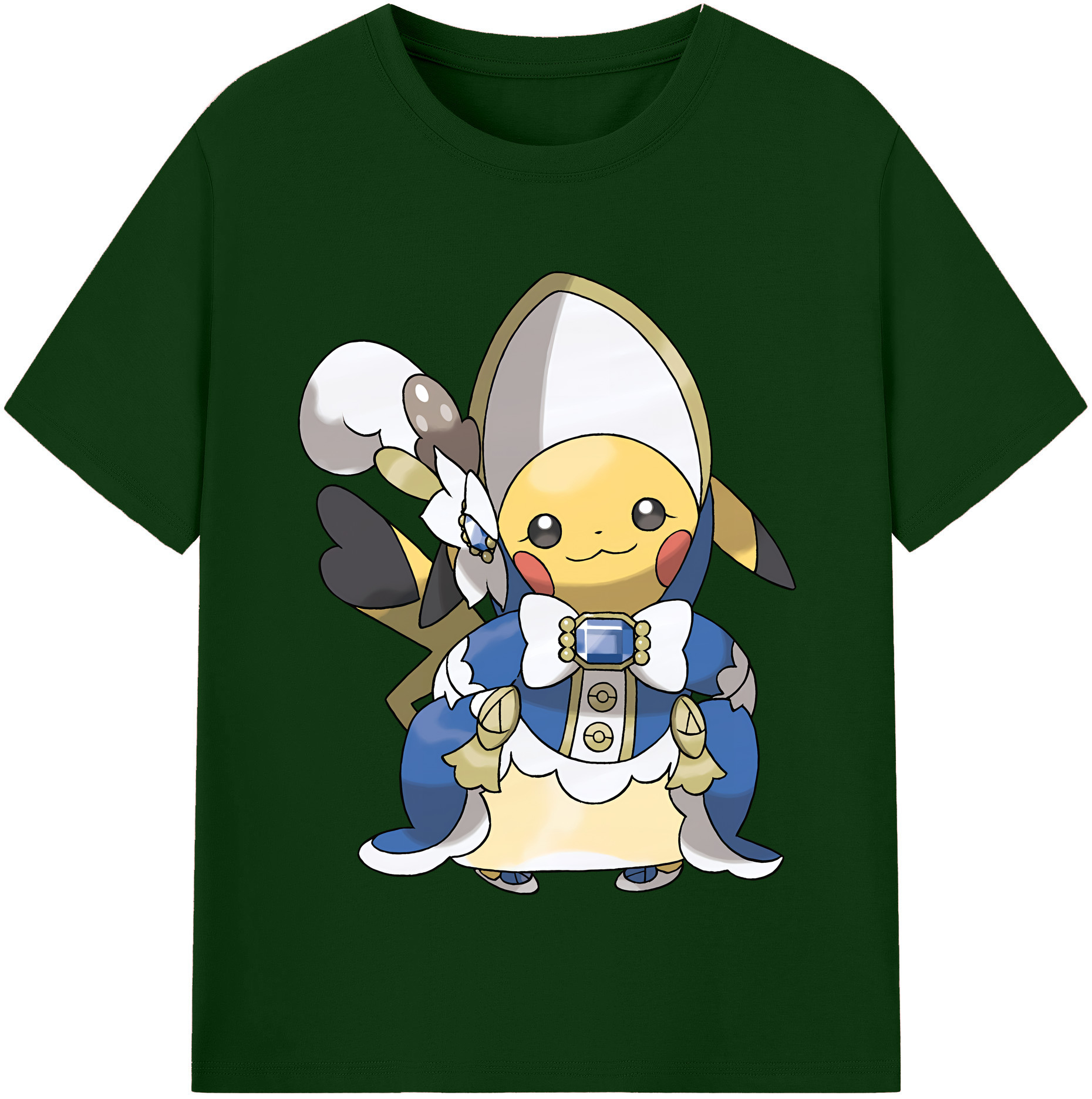（画像用） ポケットモンスター Pokémon 綿100％半袖Tシャツ（フロントプリント）
